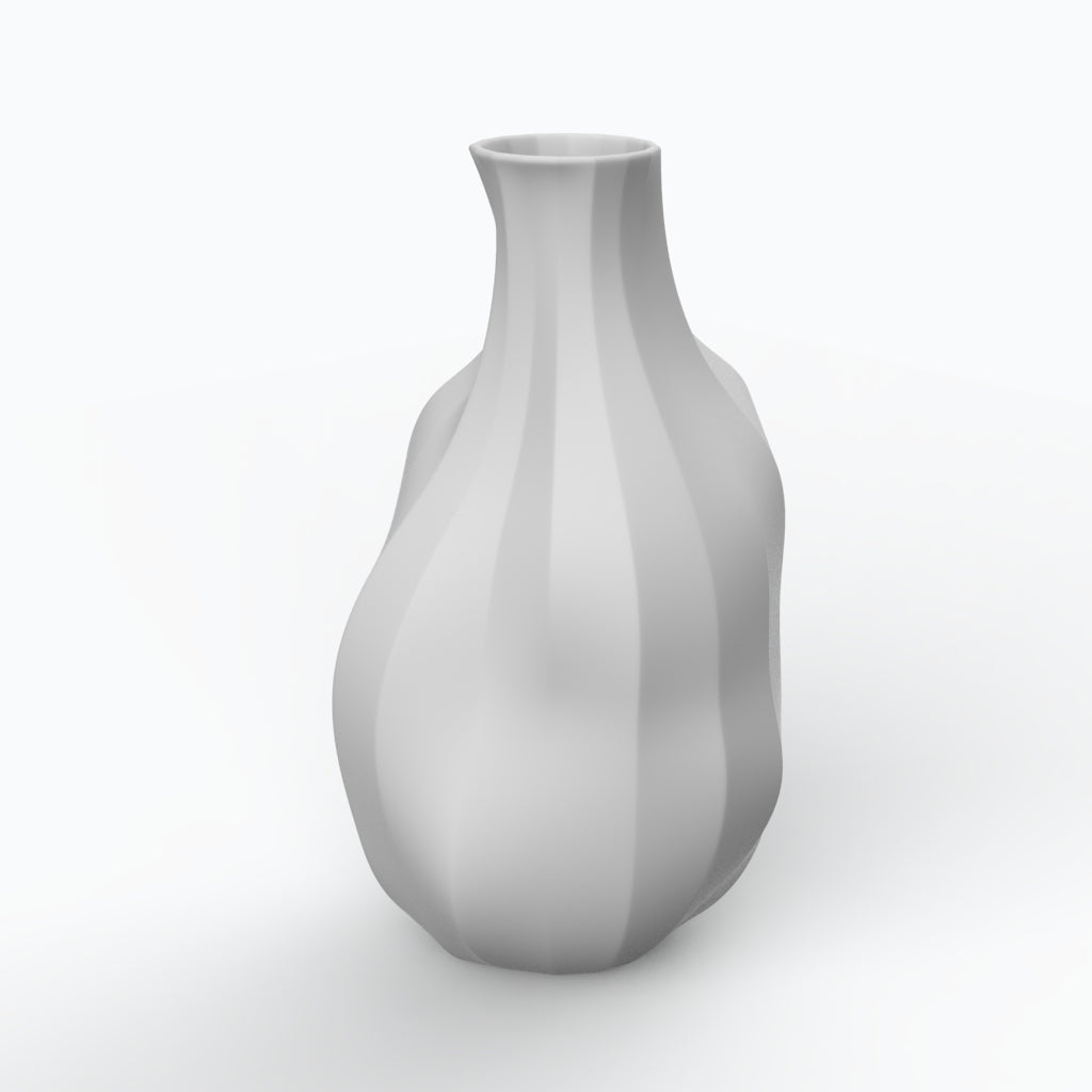 Odre - Porcelain Vase G (h39 cm)
