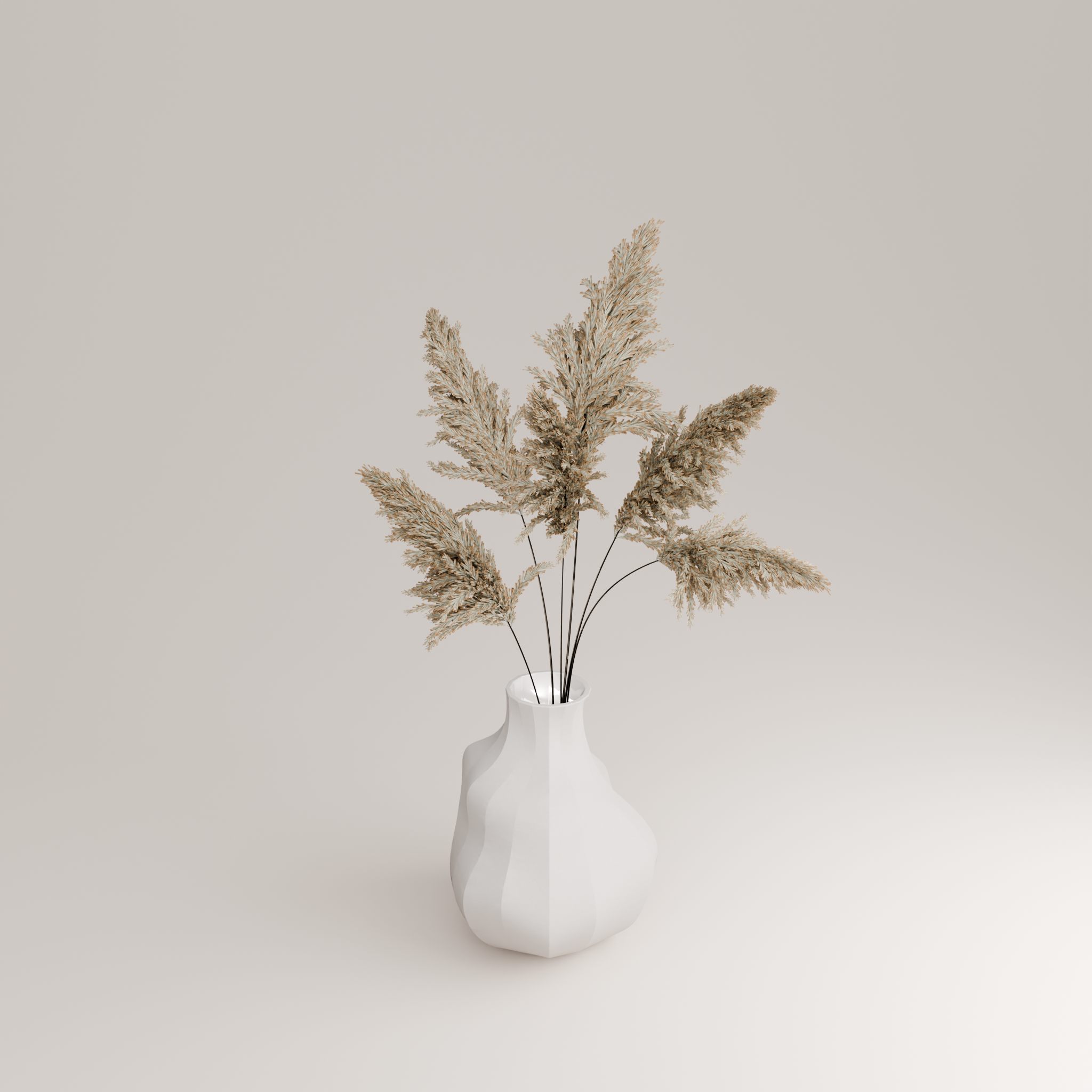 Odre - Porcelain Vase P (h28 cm)