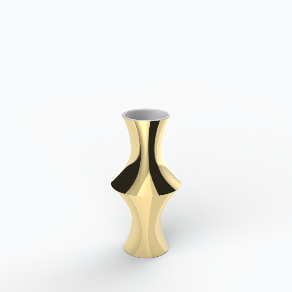 Optico M1 Porcelain Vase (h26 cm) - Holaria