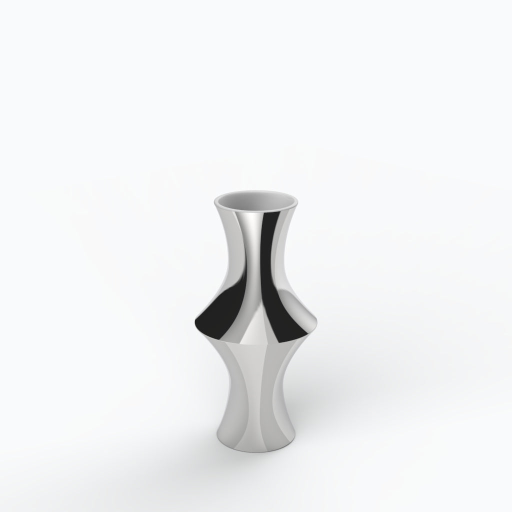 Optico M1 Porcelain Vase (h26 cm) - Holaria