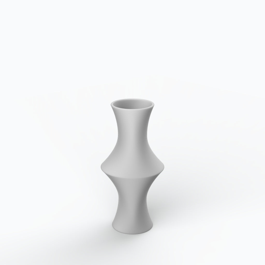 Optico M1 Porcelain Vase (h26 cm) - Holaria