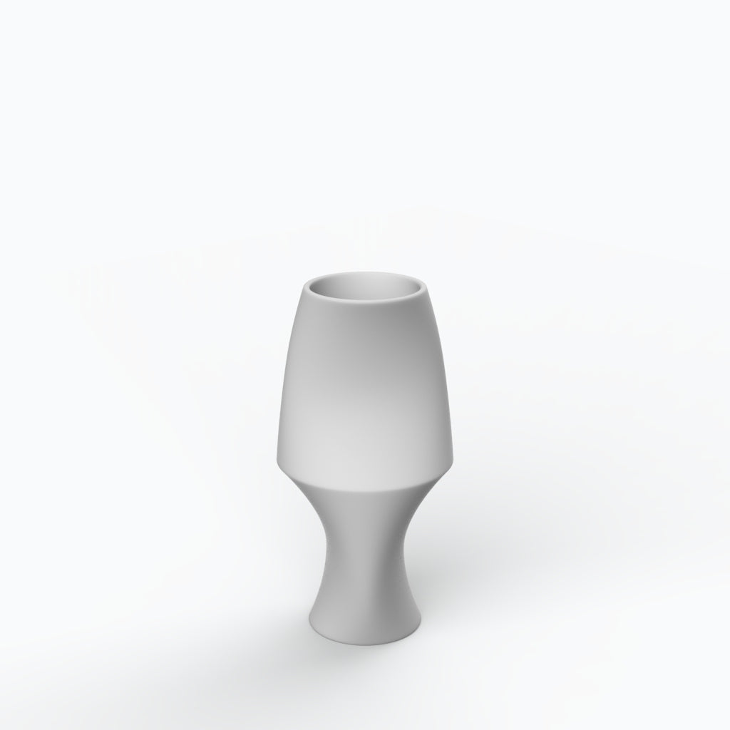 Optico M3 Porcelain Vase (h26 cm) - Holaria
