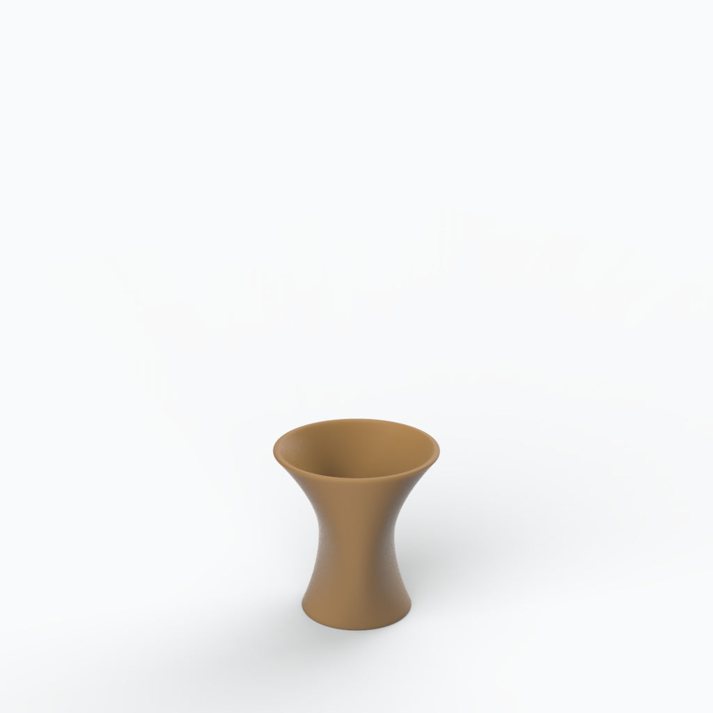 Optico P1 Porcelain Vase (h13 cm) - Holaria