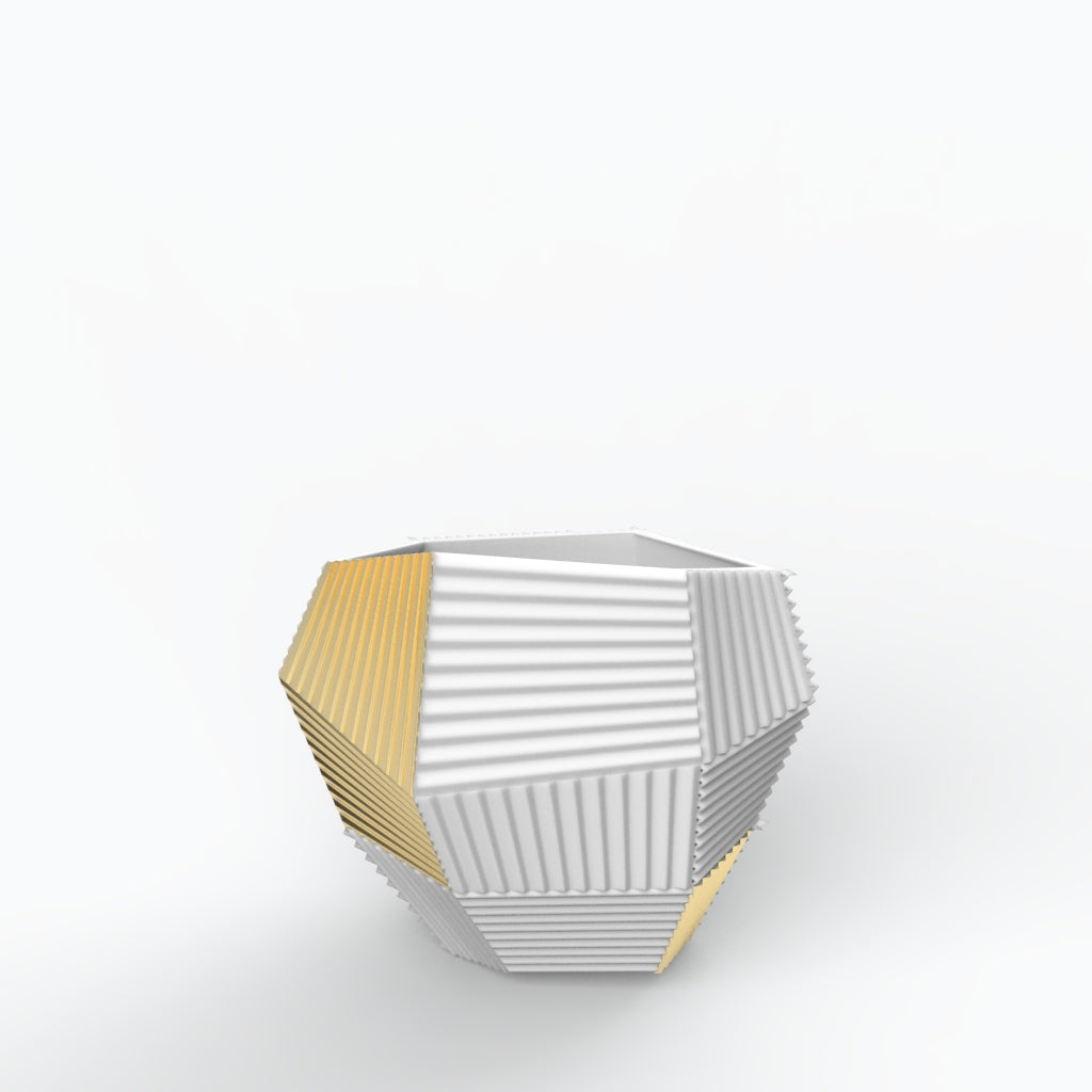 Palafitas G Porcelain Pot (h20 cm) - Holaria