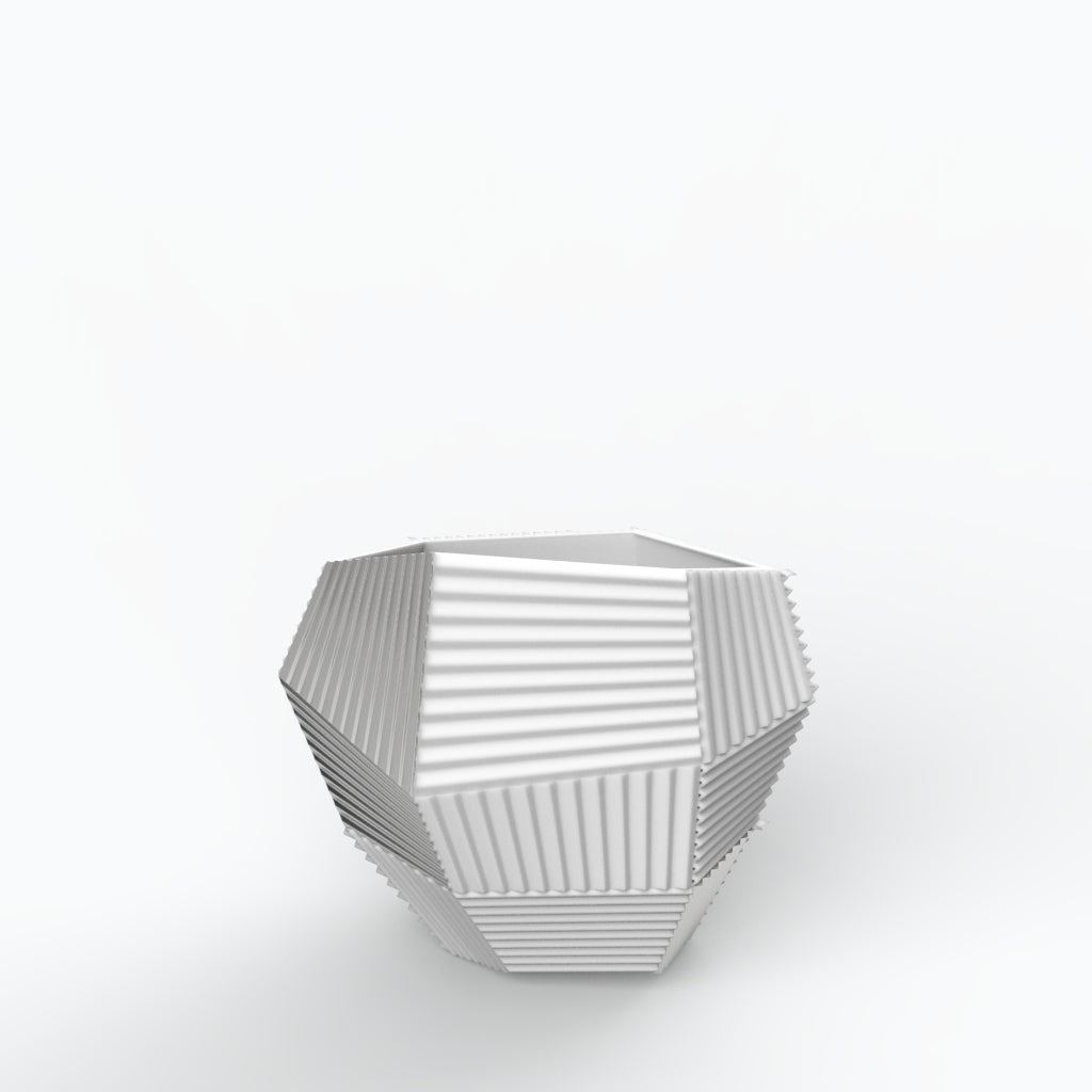 Palafitas G Porcelain Pot (h20 cm) - Holaria