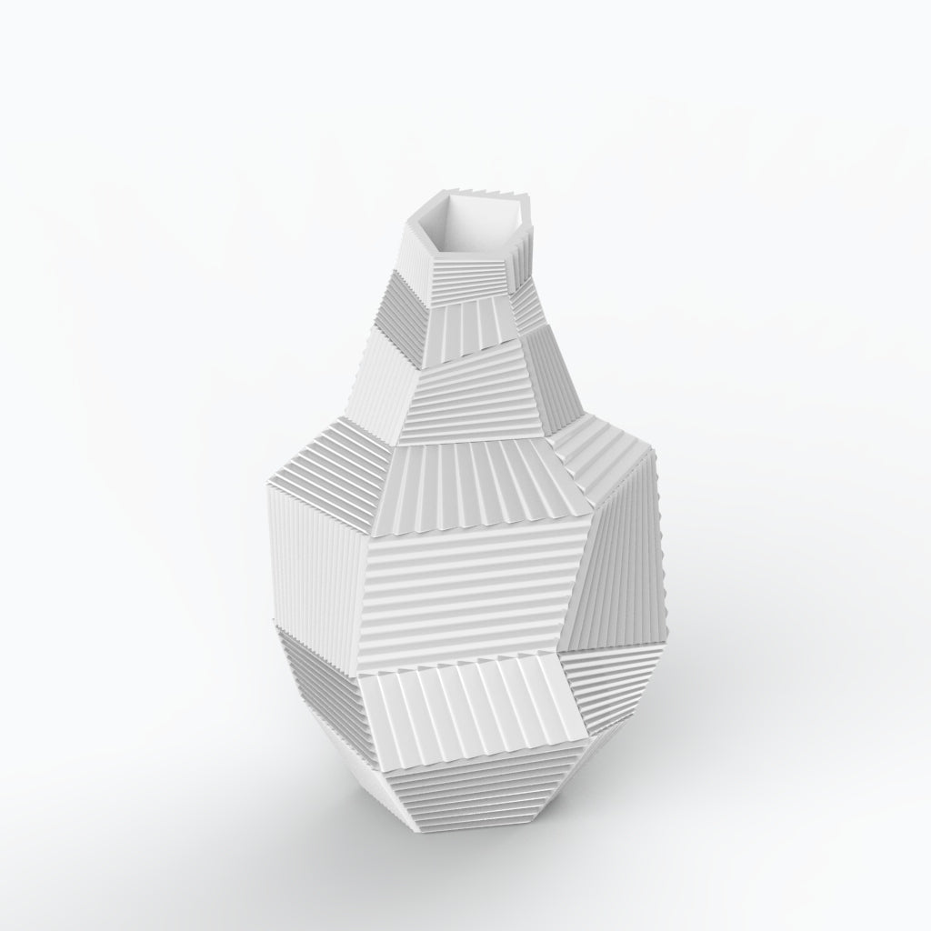 Palafitas G Porcelain Vase (h37 cm) - Holaria
