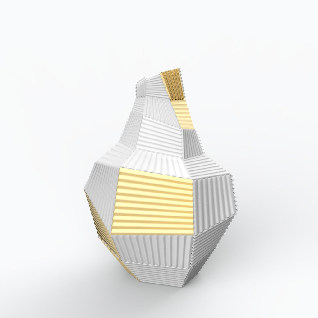 Palafitas G Porcelain Vase (h37 cm) - Holaria