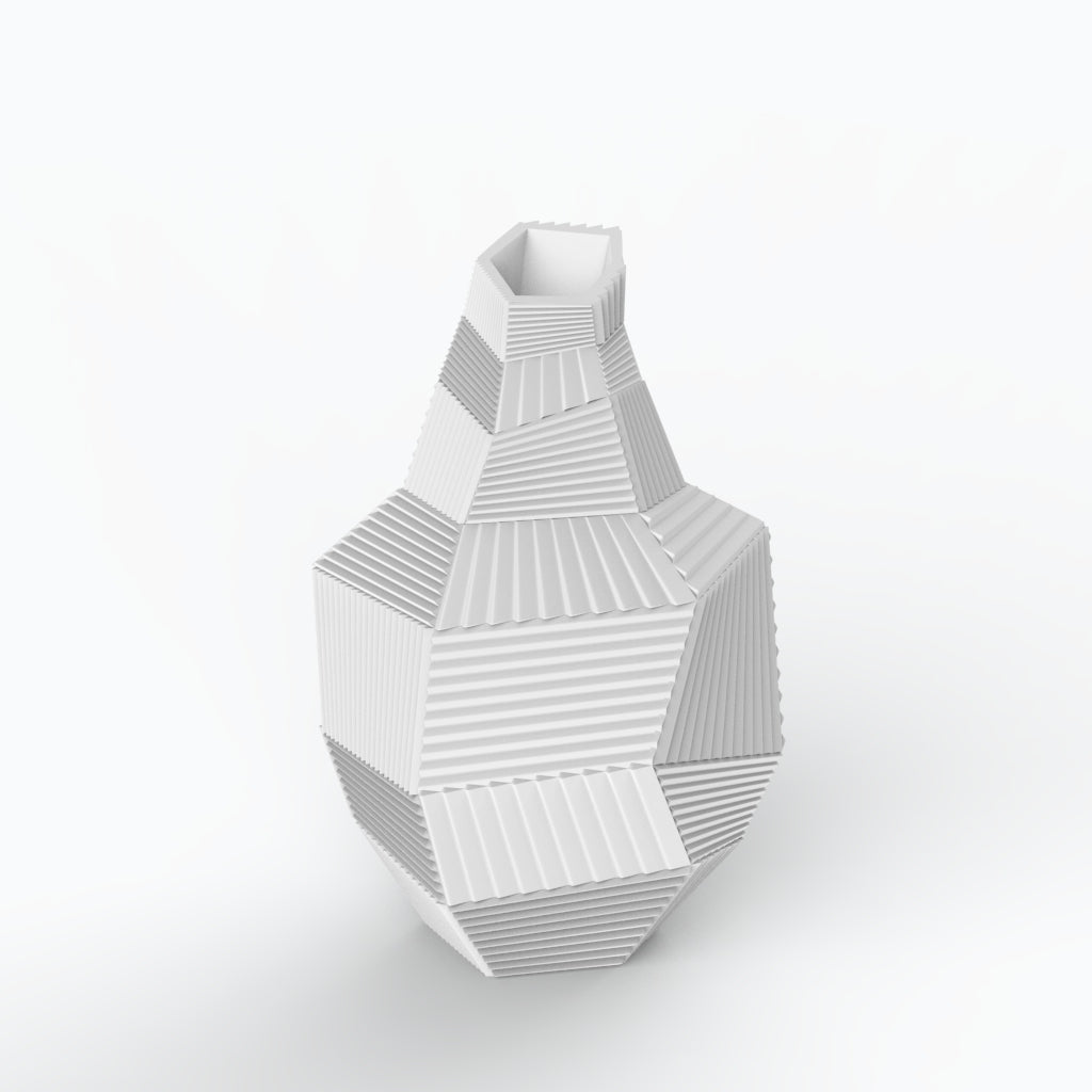 Palafitas G Porcelain Vase (h37 cm) - Holaria