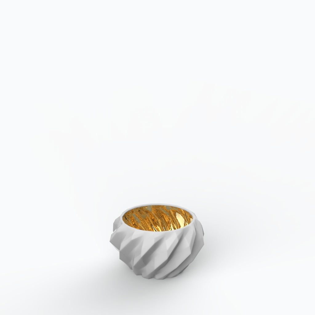Plissan Geométrico P Porcelain Pot (h10 cm) - Holaria