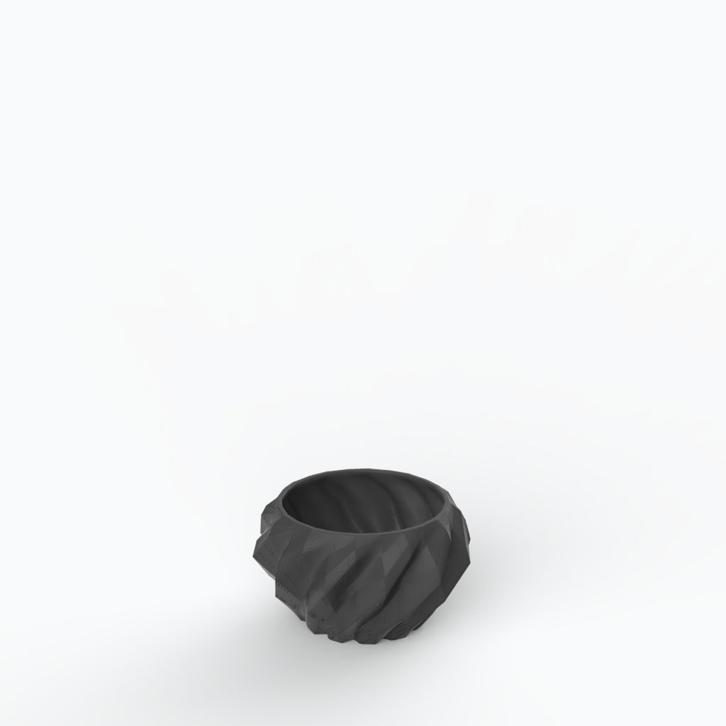Plissan Geométrico P Porcelain Pot (h10 cm) - Holaria