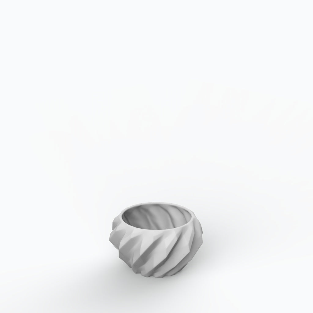 Plissan Geométrico P Porcelain Pot (h10 cm) - Holaria