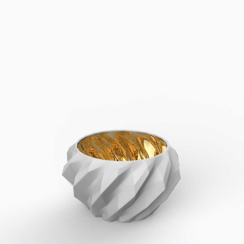 Plissan Geométrico G Porcelain Pot (h15 cm) - Holaria