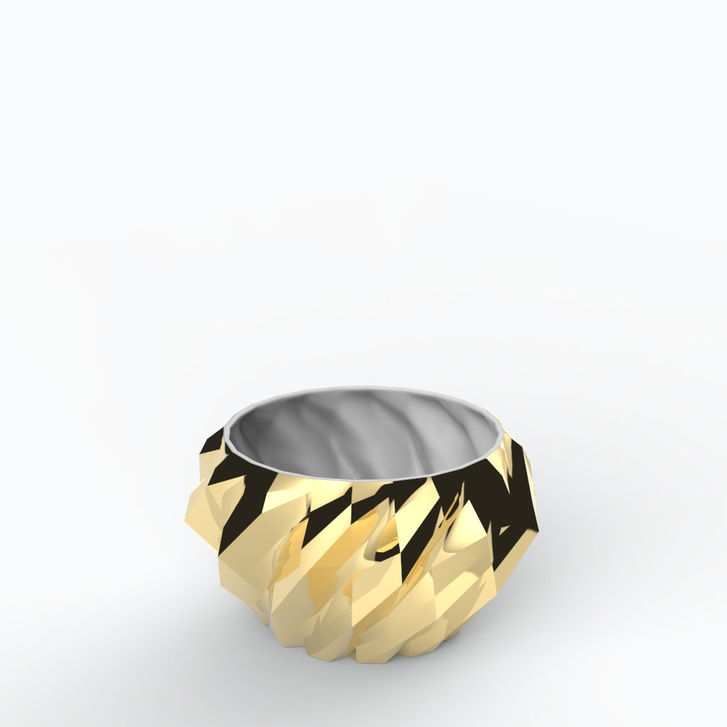 Plissan Geométrico G Porcelain Pot (h15 cm) - Holaria