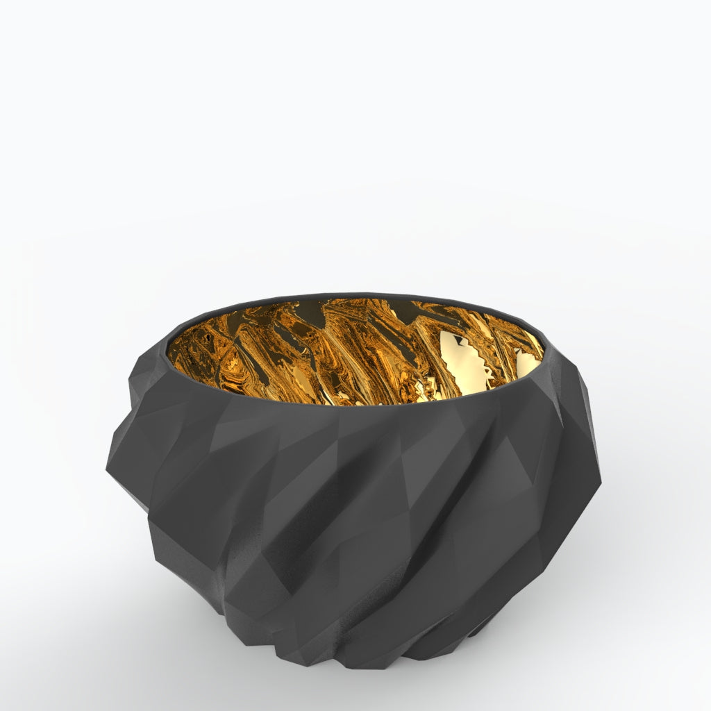 Plissan Geométrico GG Porcelain Pot (h20 cm) - Holaria