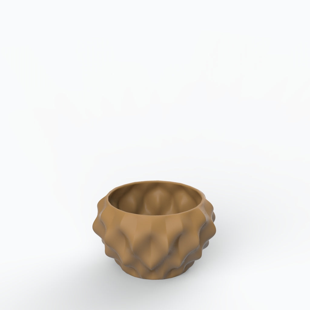 Plissan M Porcelain Pot (H12 cm)