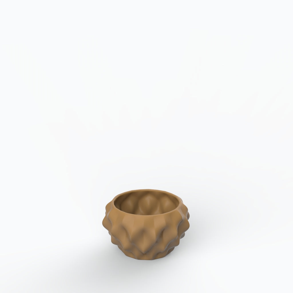 Plissan P Porcelain Pot (H10 cm)