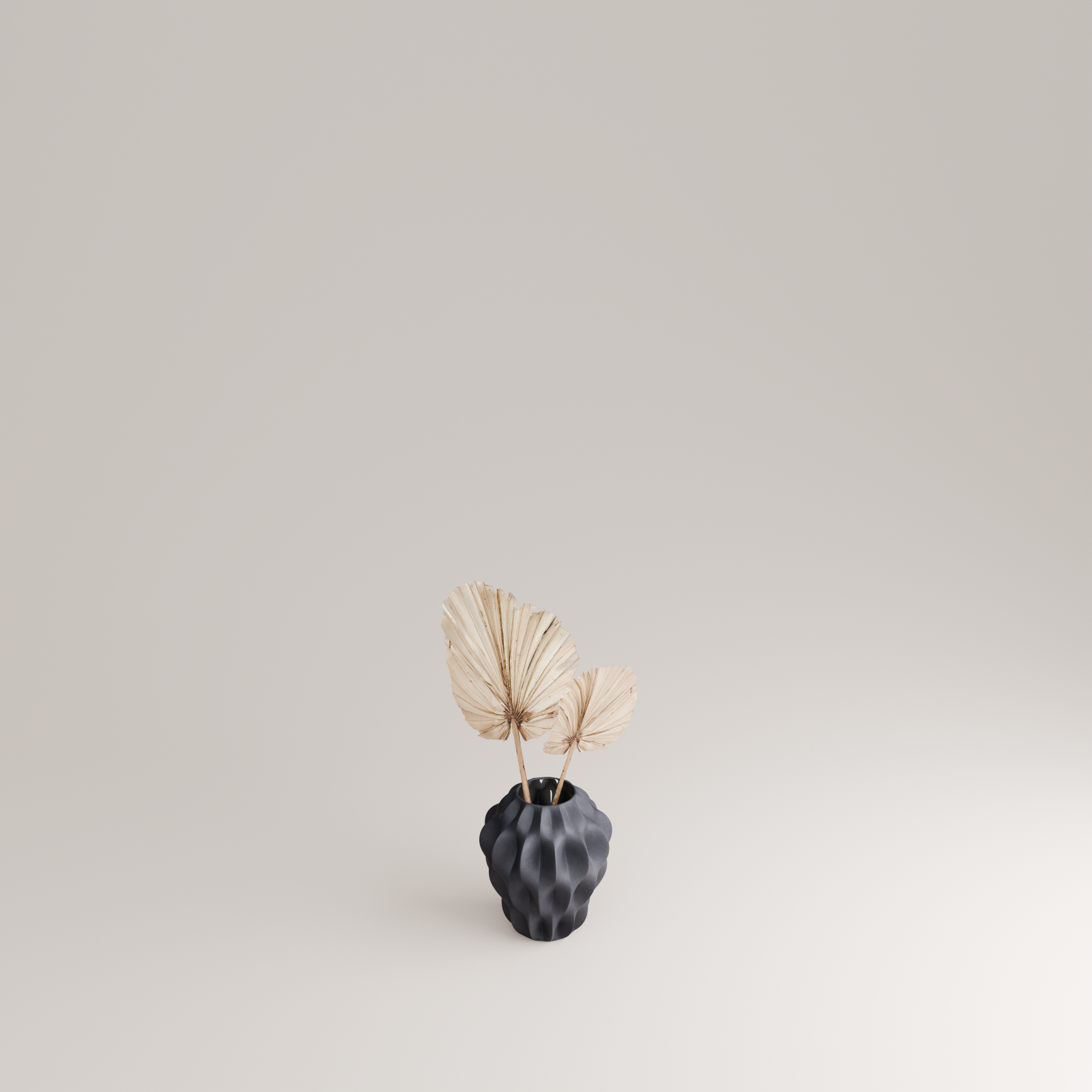 Plissan P Porcelain Vase (h16 cm) - Holaria