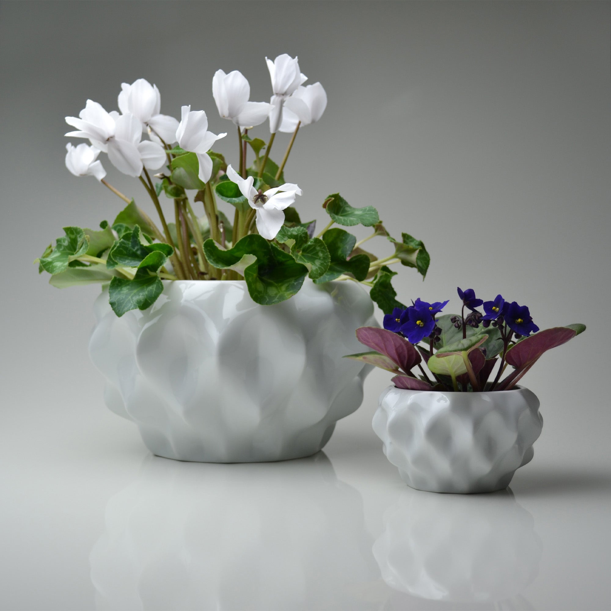 Plissan P Porcelain Pot (H10 cm)