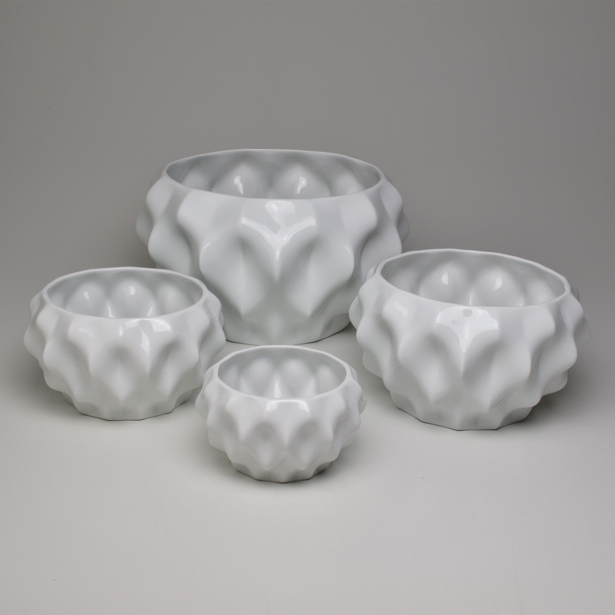Plissan M Porcelain Pot (H12 cm)