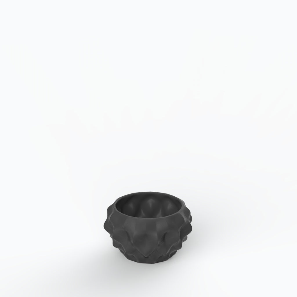 Plissan P Porcelain Pot (H10 cm)