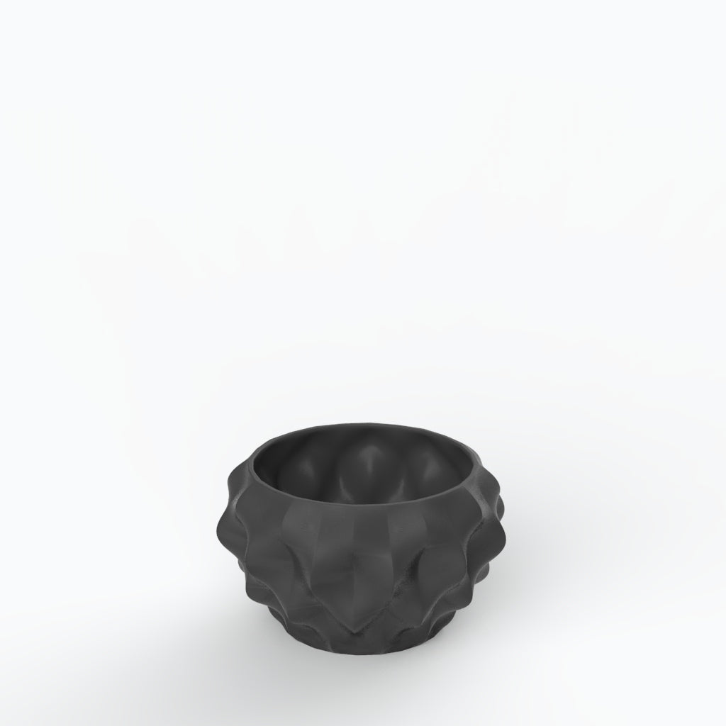 Plissan M Porcelain Pot (H12 cm)