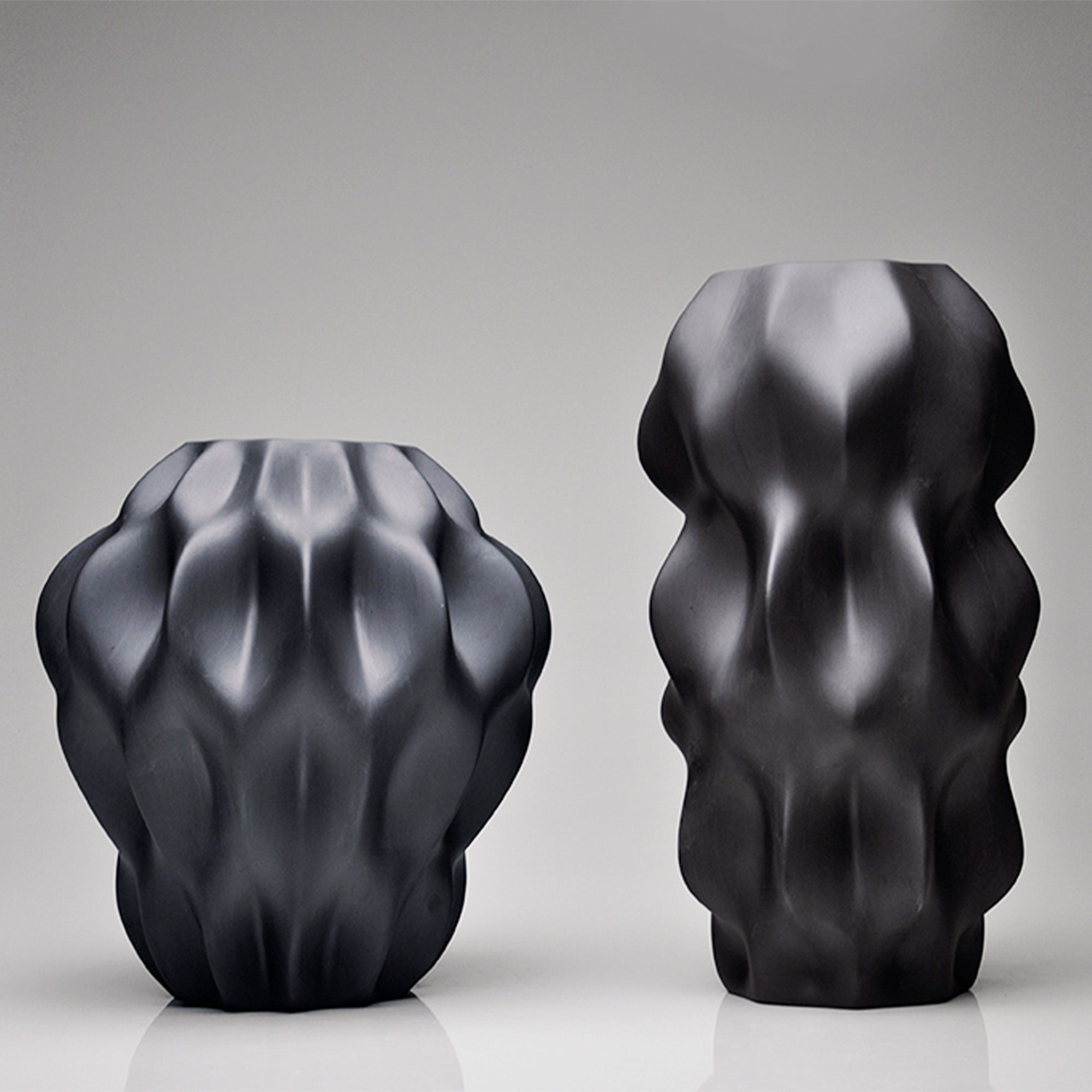 Plissan M Porcelain Vase (h32 cm)