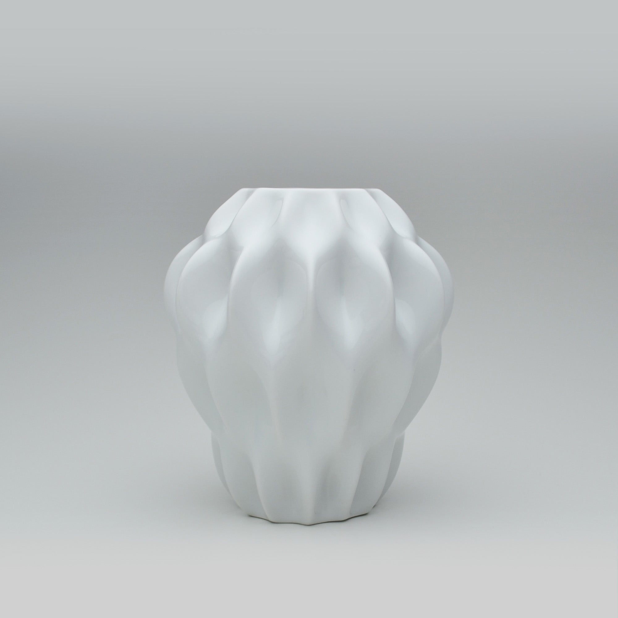 Plissan M Porcelain Vase (h32 cm)