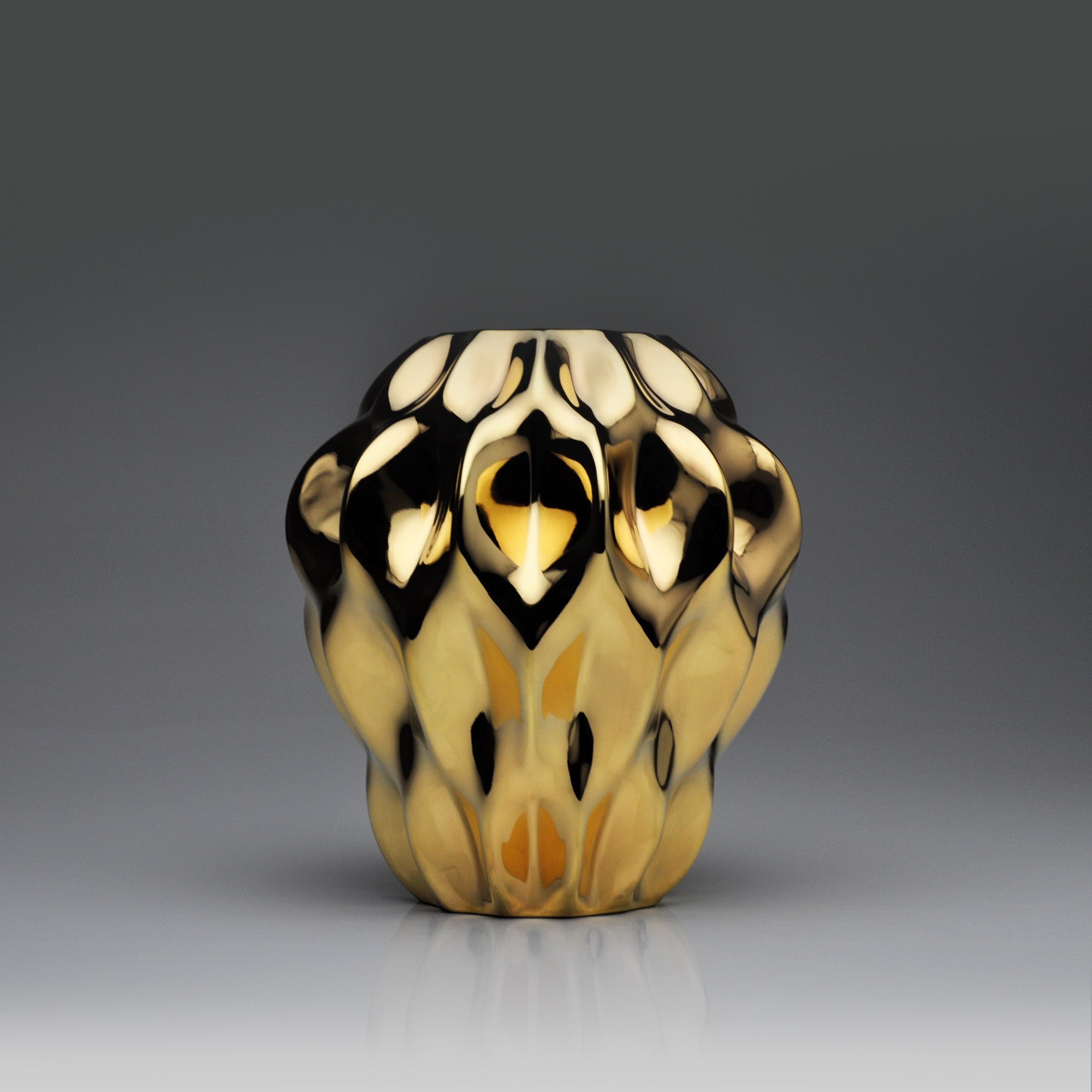 Plissan M Porcelain Vase (h32 cm)