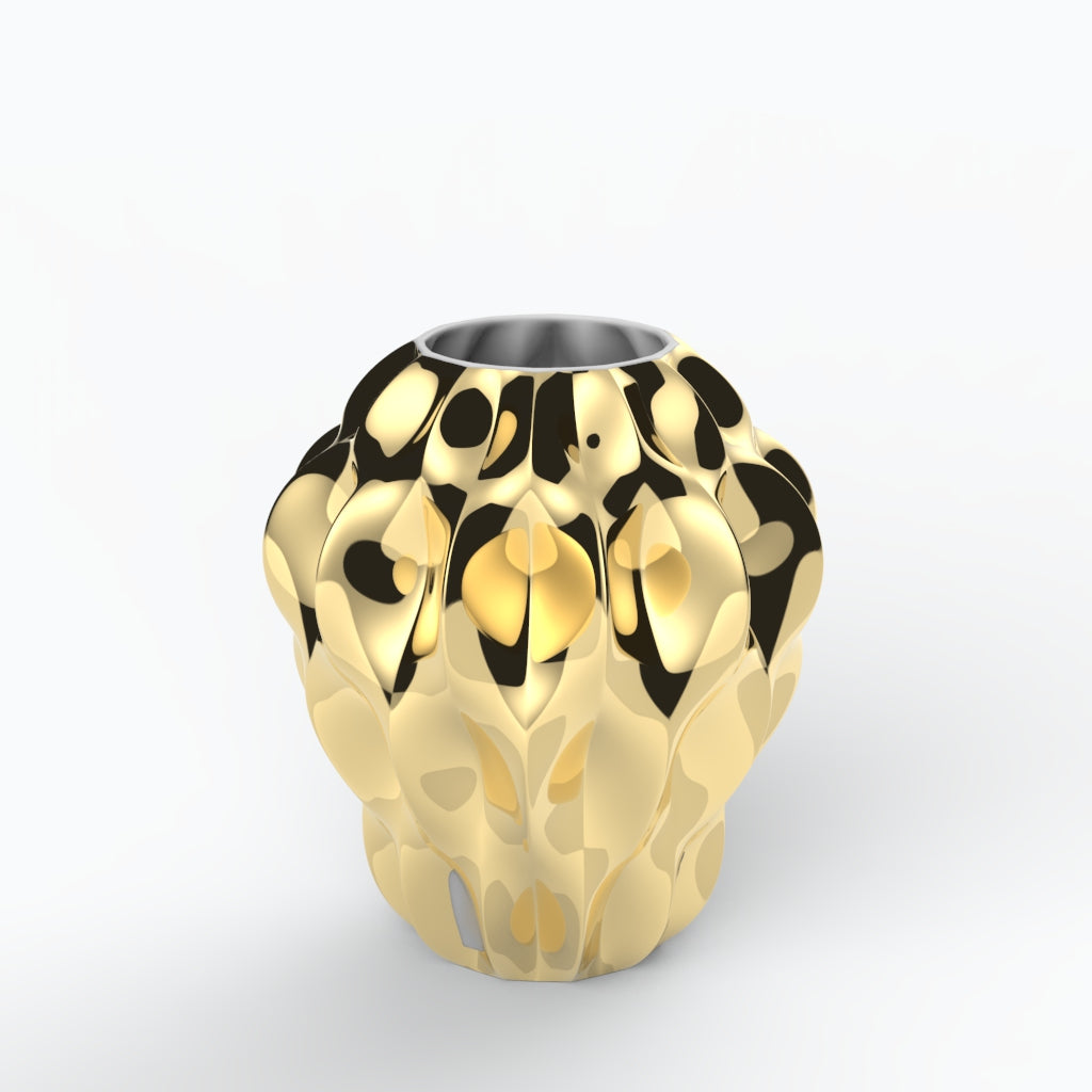 Plissan M Porcelain Vase (h32 cm)