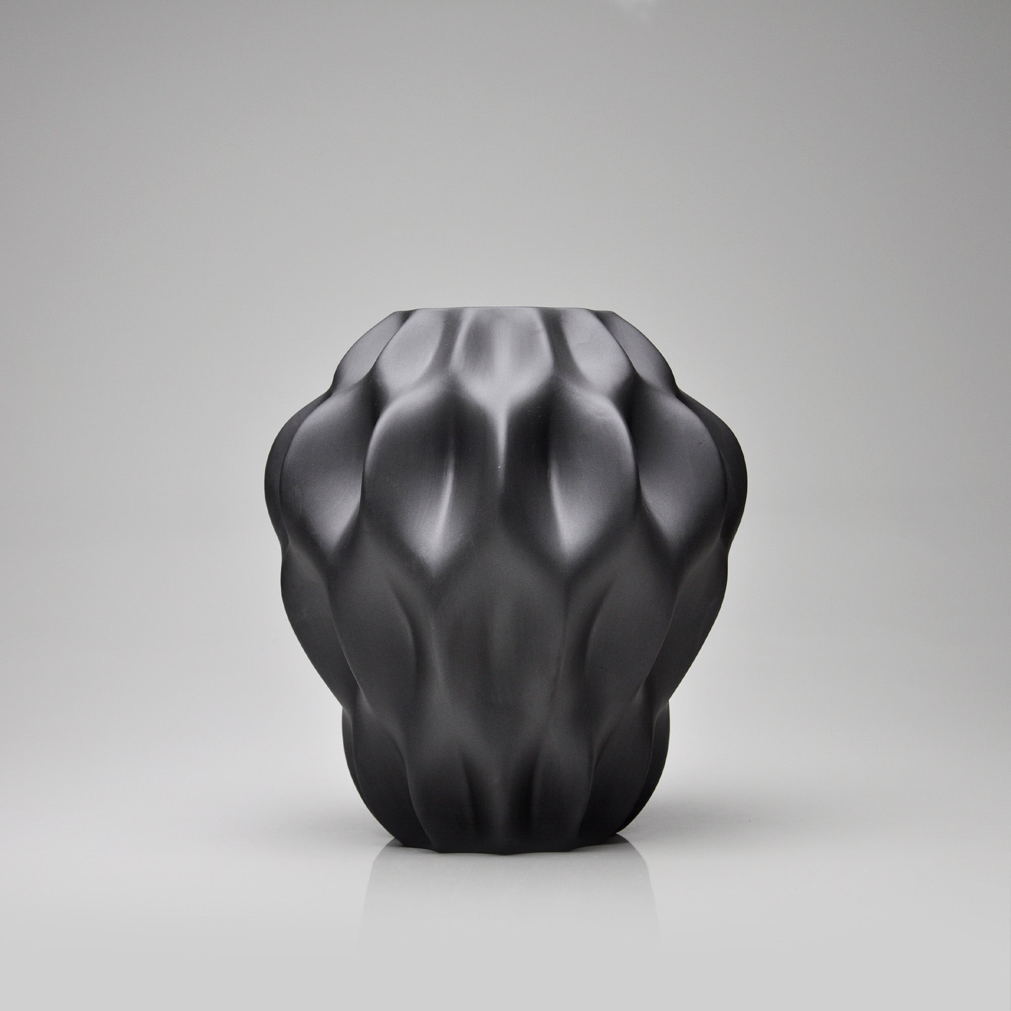 Plissan M Porcelain Vase (h32 cm)