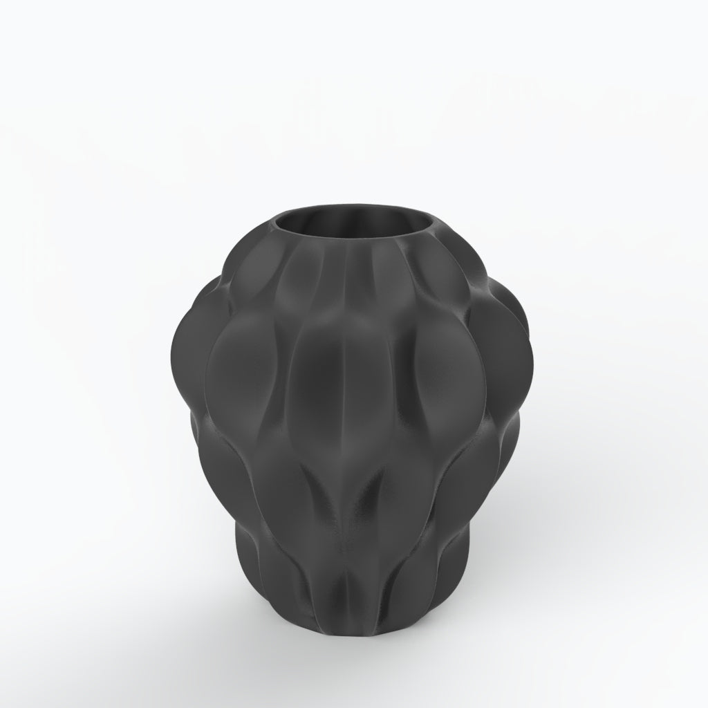 Plissan M Porcelain Vase (h32 cm)