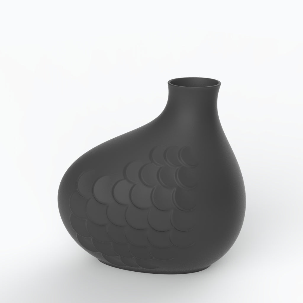 Plumas G Porcelain Vase (h33 cm) - Holaria