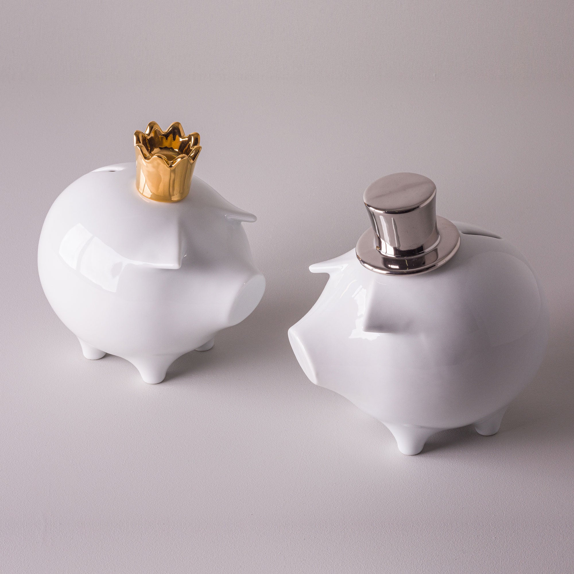 Robin Pighood Banqueiro Porcelain Piggy Bank (h23 cm) - Holaria