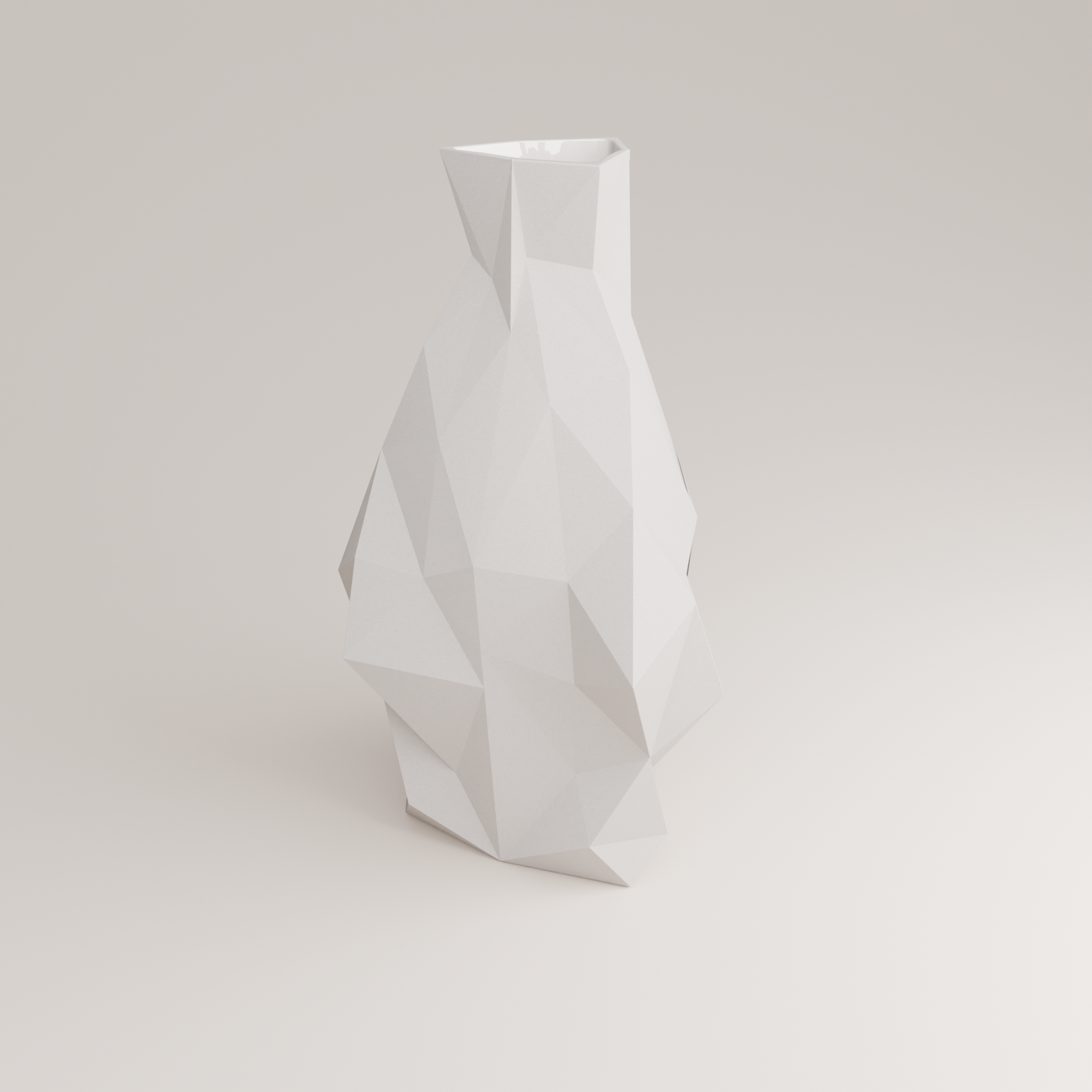 Simplexxa 1 Porcelain Vase (h37 cm)