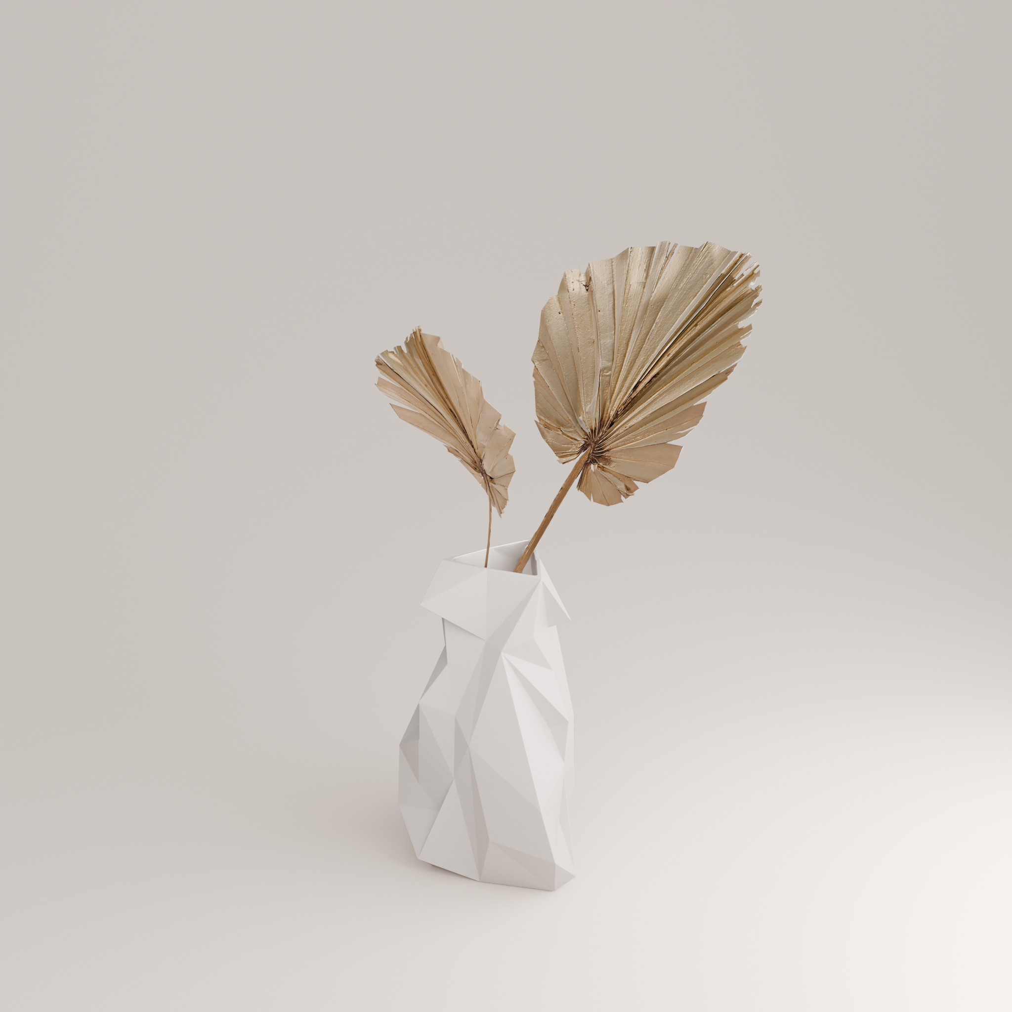 Simplexxa 3 - Porcelain Vase (h37 cm)