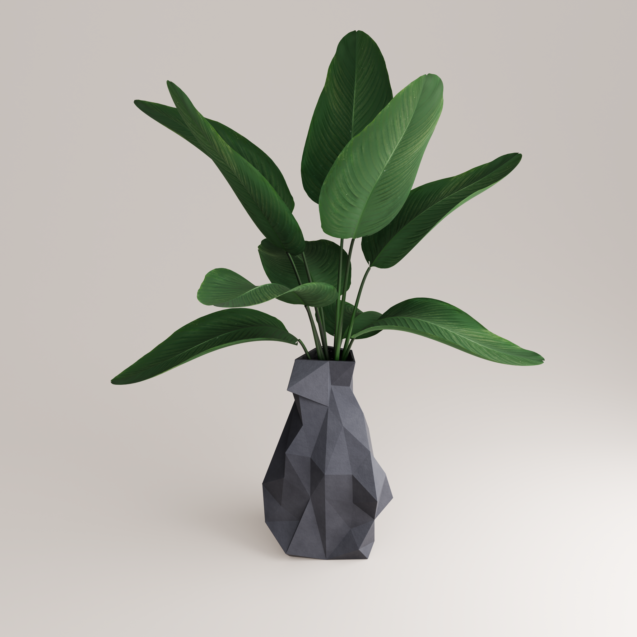 Simplexxa 4 - Porcelain Vase (h37 cm)