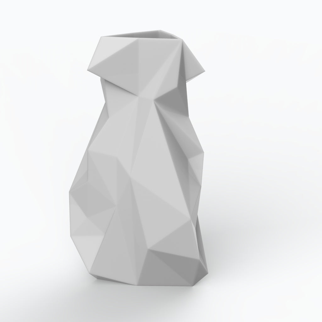 Simplexxa 3 - Porcelain Vase (h37 cm)