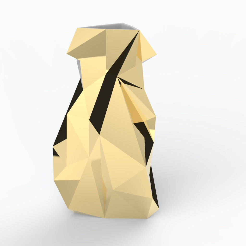 Simplexxa 3 - Porcelain Vase (h37 cm)