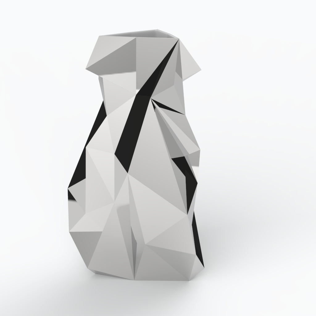 Simplexxa 3 - Porcelain Vase (h37 cm)