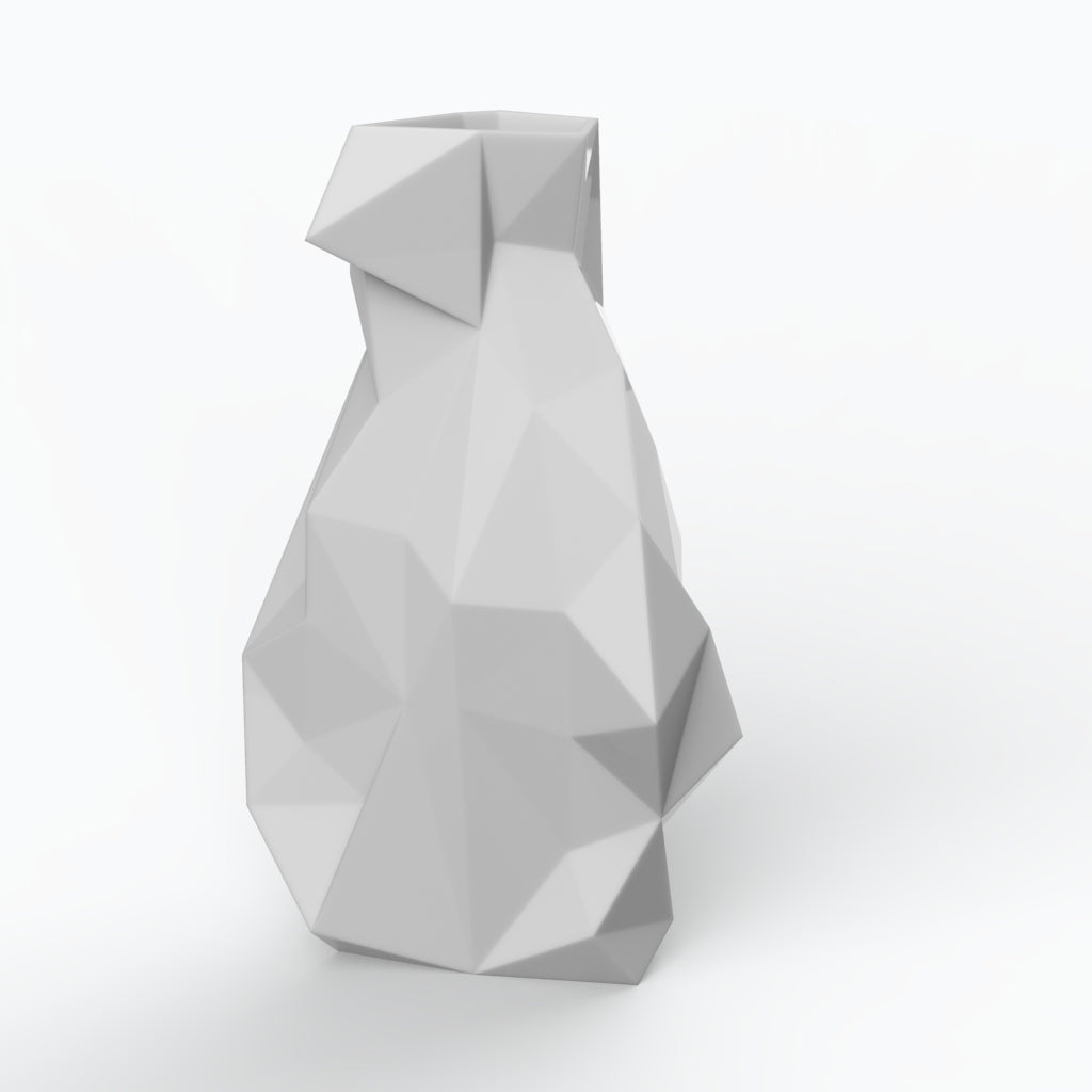 Simplexxa 4 - Porcelain Vase (h37 cm)