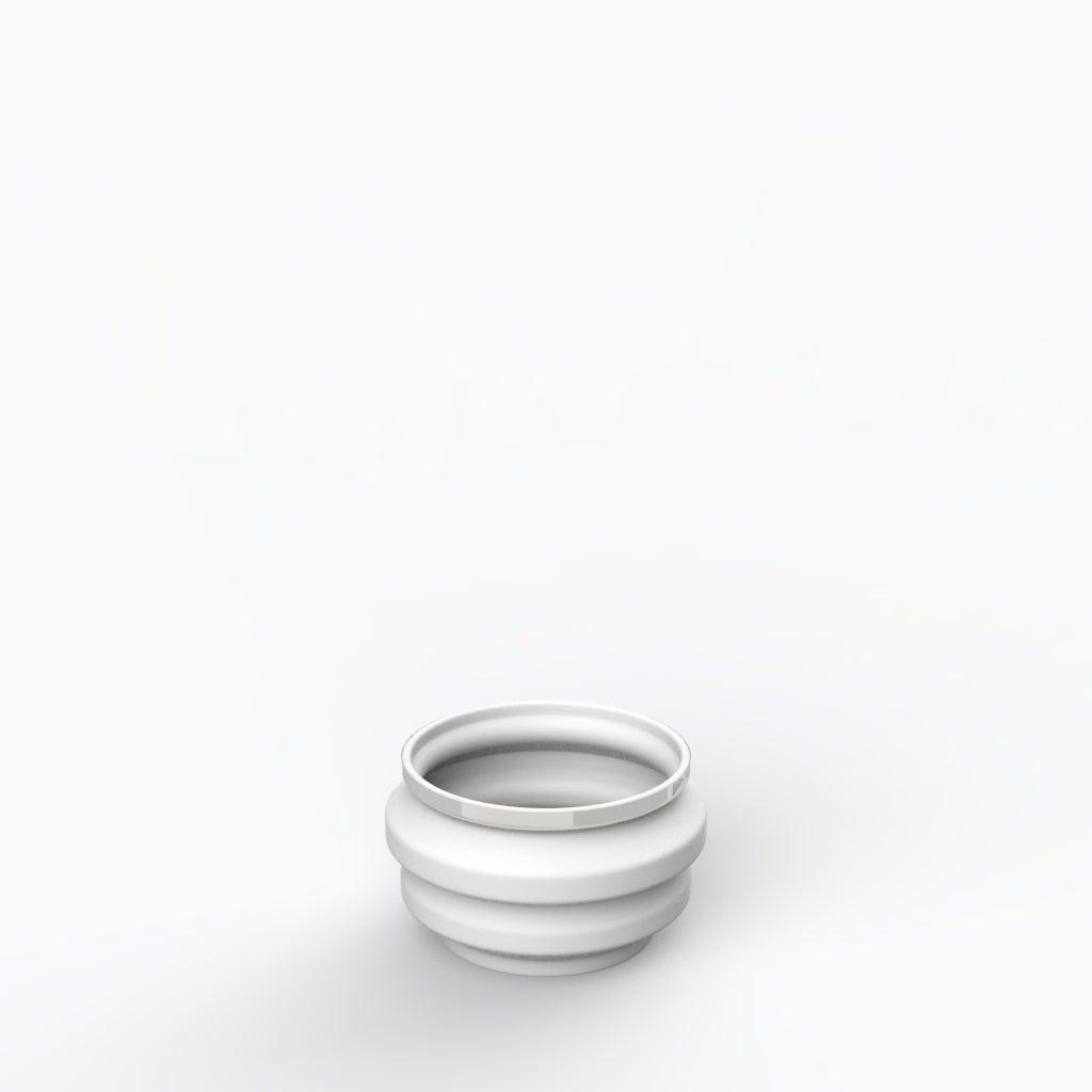 Totêmico P Porcelain Pot (h10 cm) - Holaria