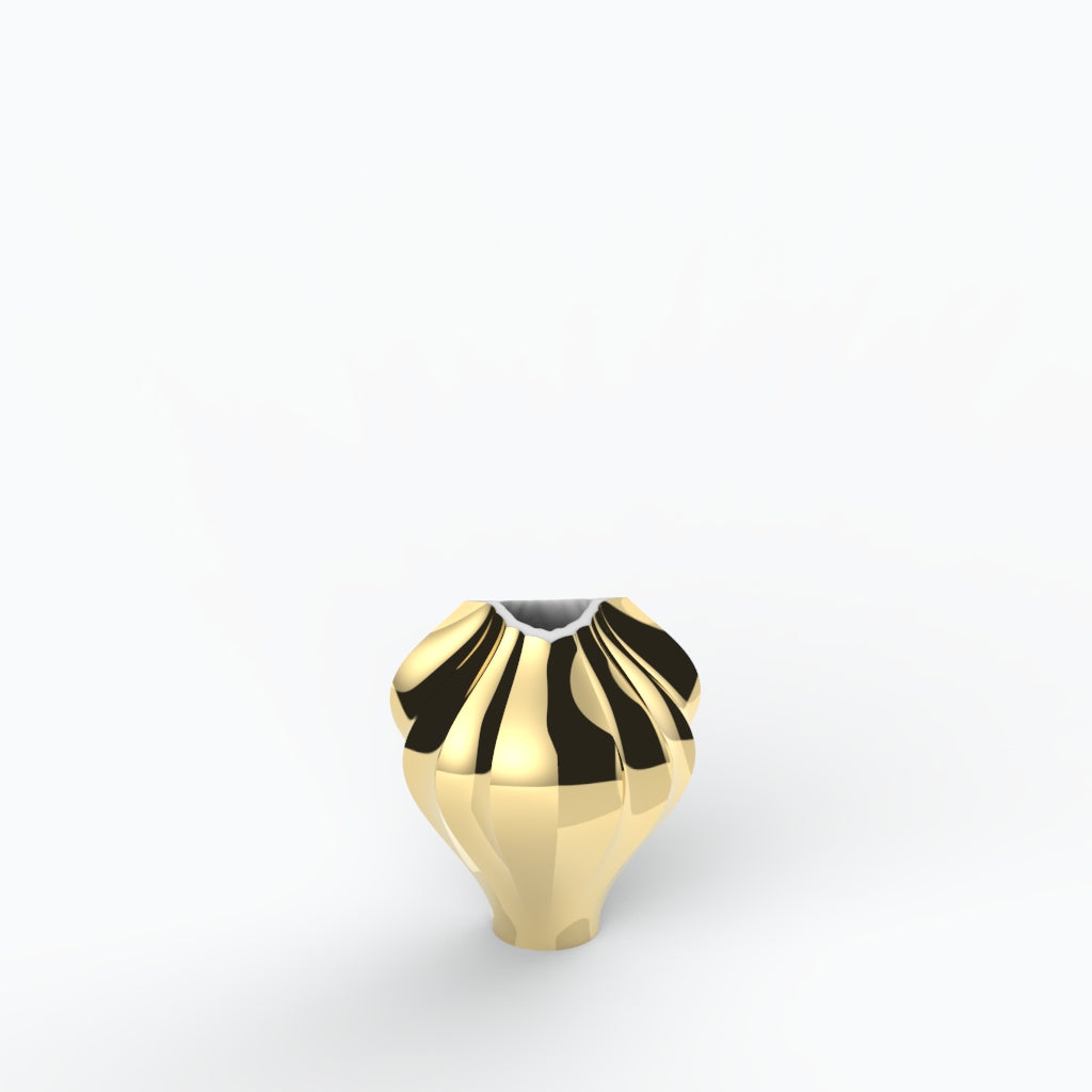 Valise A Porcelain Vase (h18 cm) - Holaria
