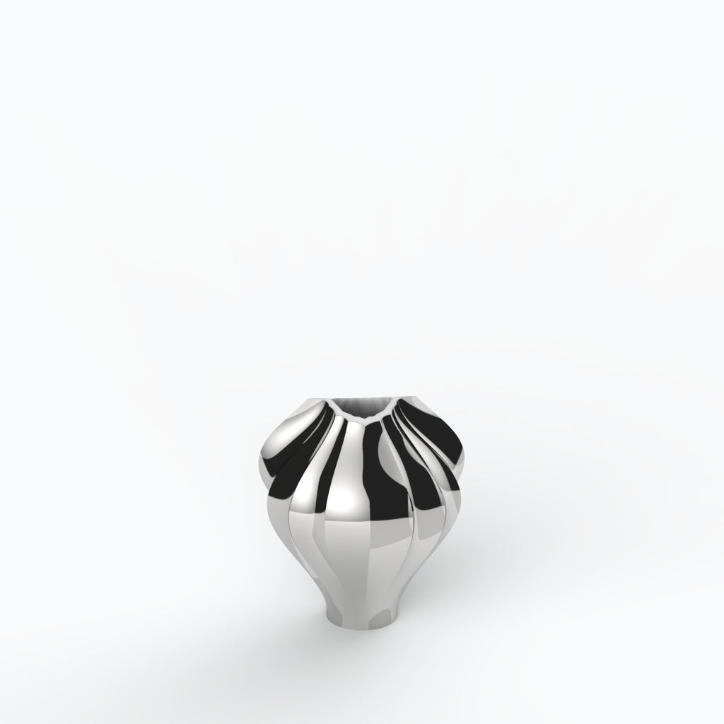 Valise A Porcelain Vase (h18 cm) - Holaria
