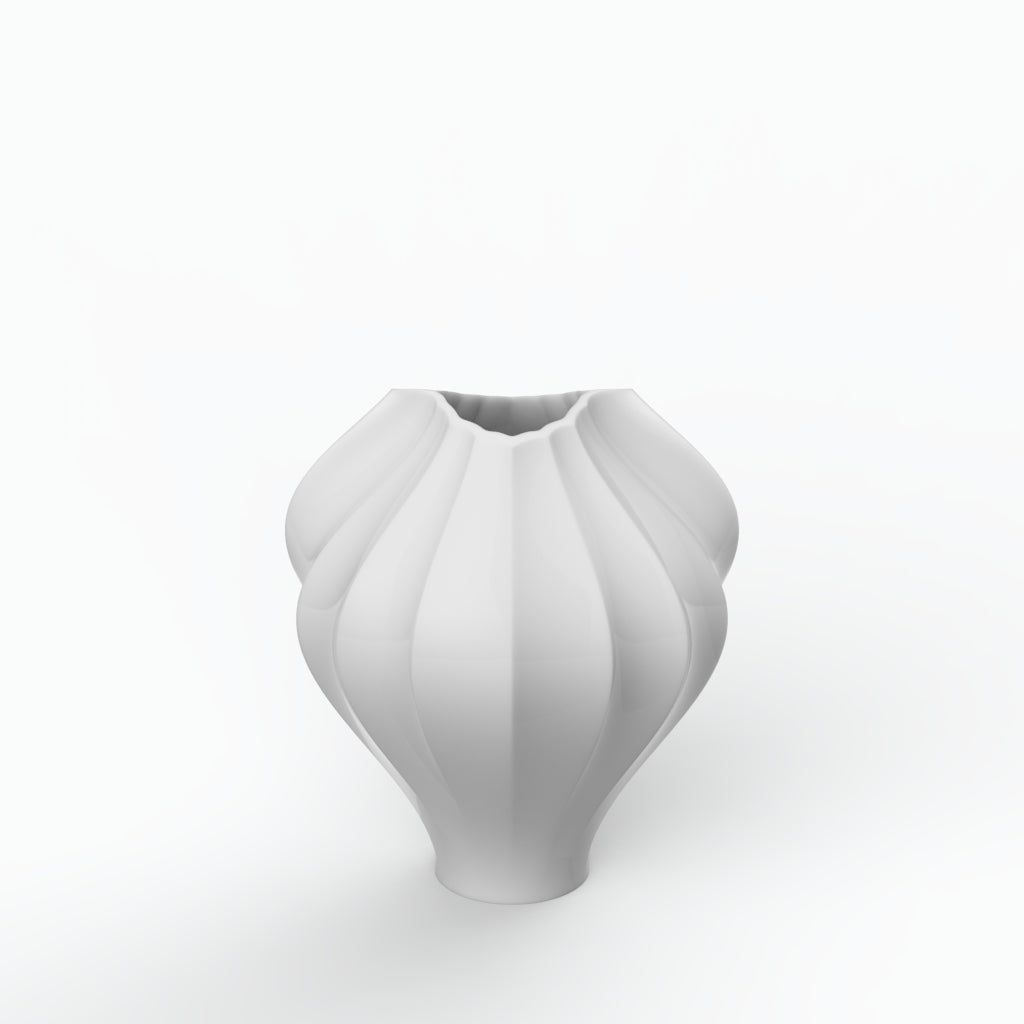 Valise A Porcelain Vase (h30 cm) - Holaria