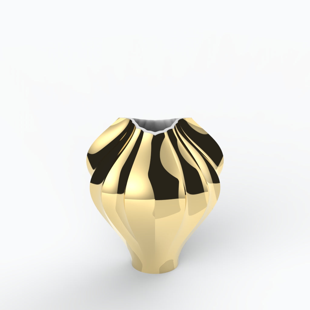 Valise A Porcelain Vase (h30 cm) - Holaria