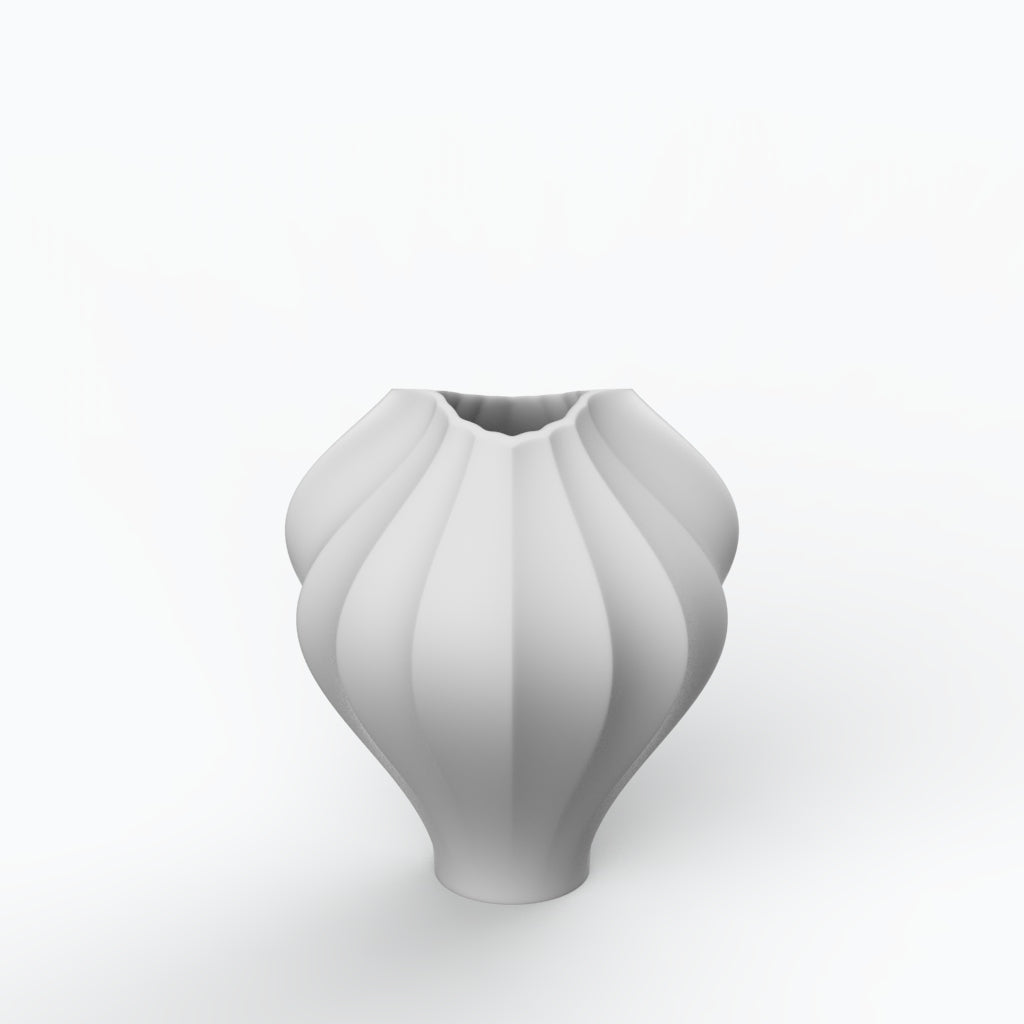 Valise A Porcelain Vase (h30 cm) - Holaria