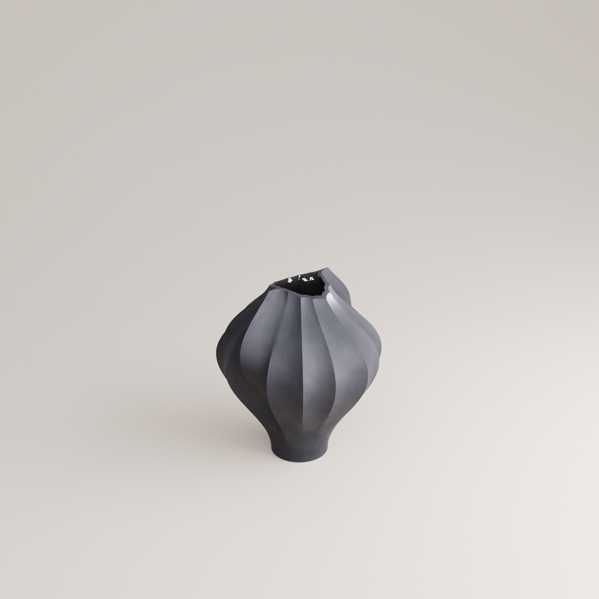 Valise A Porcelain Vase (h18 cm) - Holaria