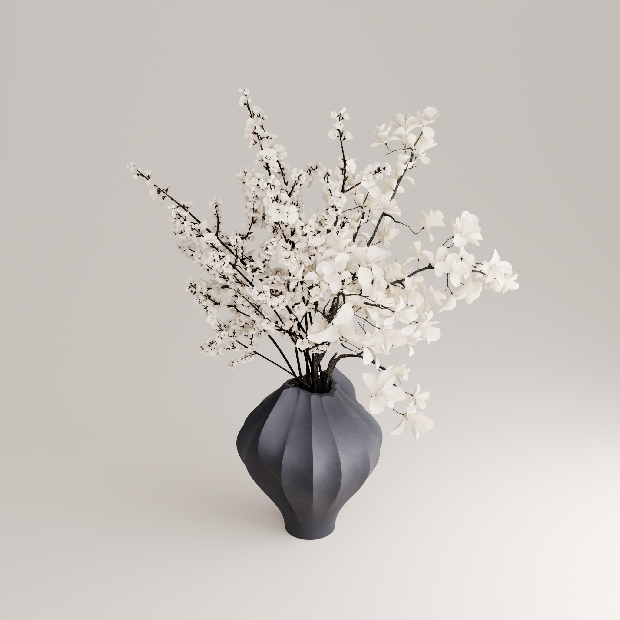 Valise A Porcelain Vase (h30 cm) - Holaria