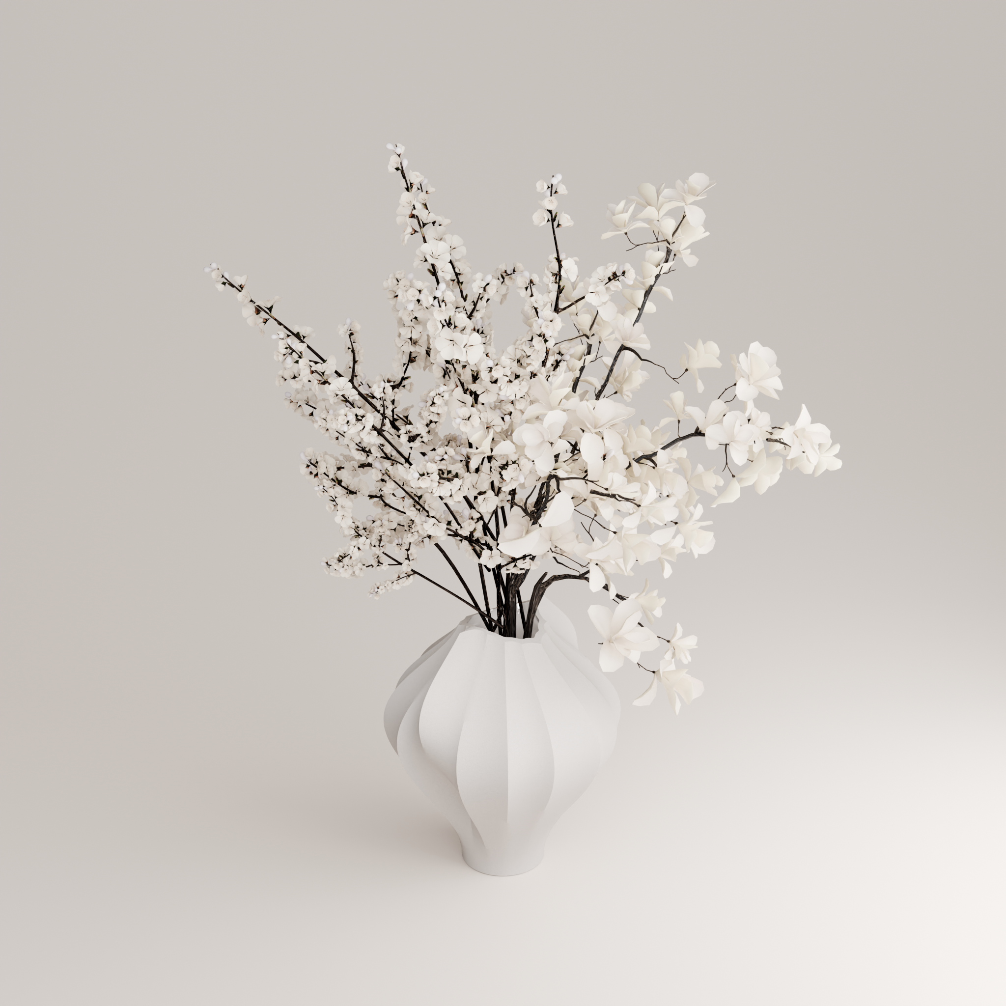 Valise A Porcelain Vase (h30 cm) - Holaria