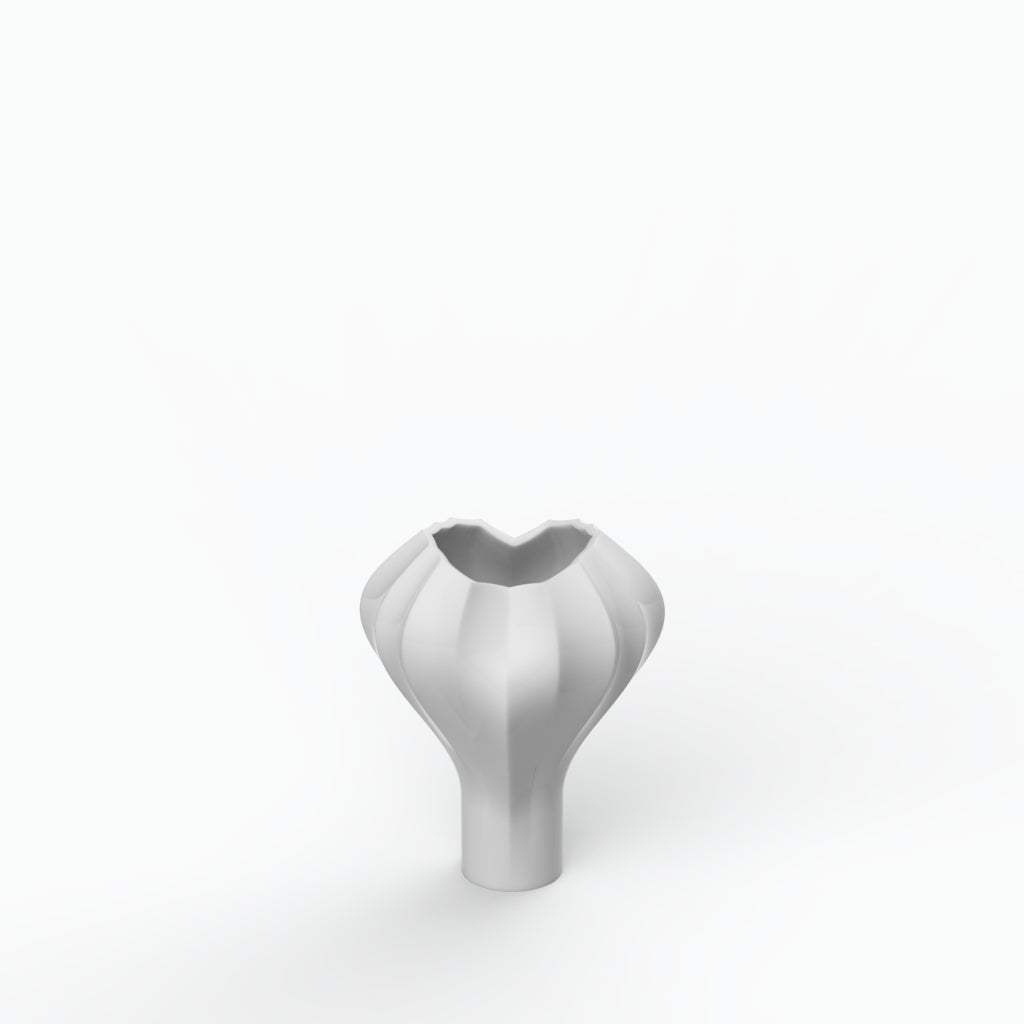Valise B Porcelain Vase (h20 cm) - Holaria